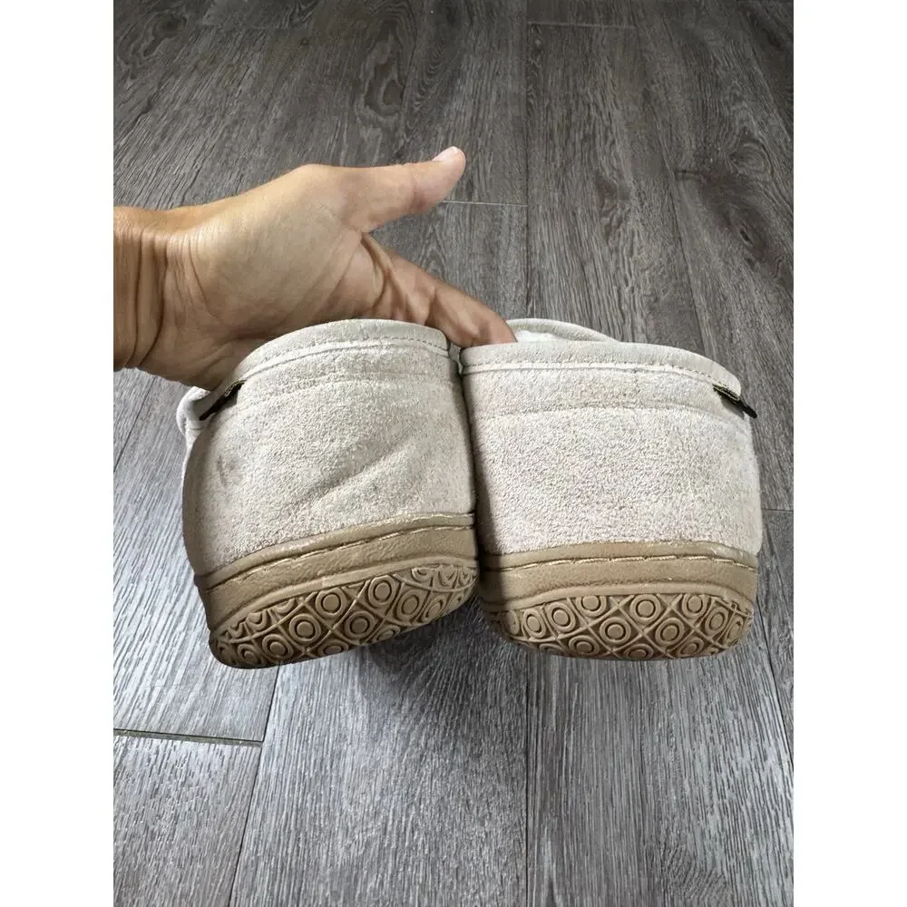 Old Friend Step In Sheepskin Tan Slippers Booties / Men’s Size 10 5E